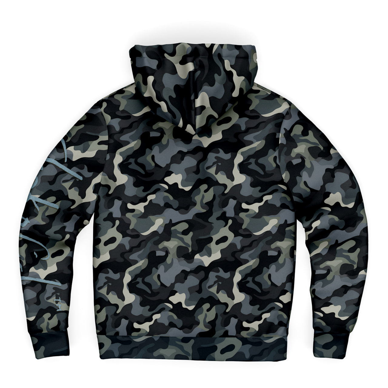 Chokefish™ Microfleece Zip-Up Hoodie Camouflage-007