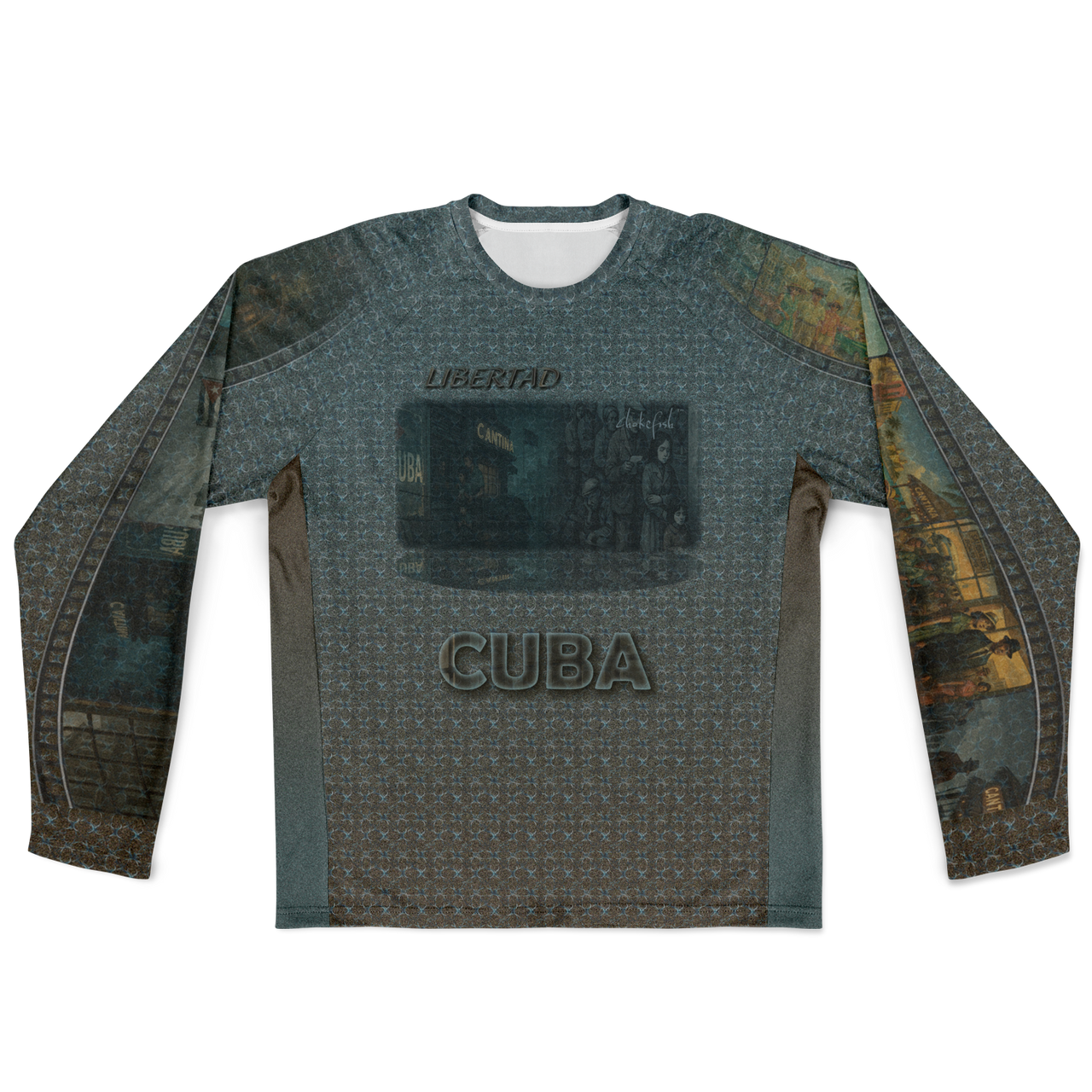 Chokefish™ Long Sleeve Every Day All Weather Shirt Men's Story-Of-Cuba - SLE