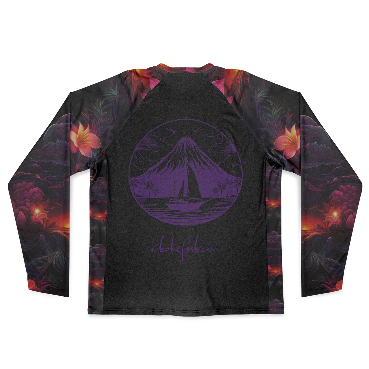Chokefish™ Long Sleeve Every Day All Weather Volcano Shirt Men's-004 - SLE