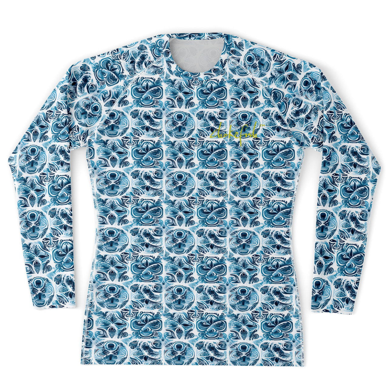 Chokefish™ Long Sleeve Rashguard Sun&Saltwater Men's Shirt-002