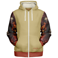 Chokefish™ Microfleece Zip-Up Hoodie Skulls-003