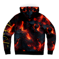 Chokefish™ Microfleece Zip-Up Hoodie Volcano-003