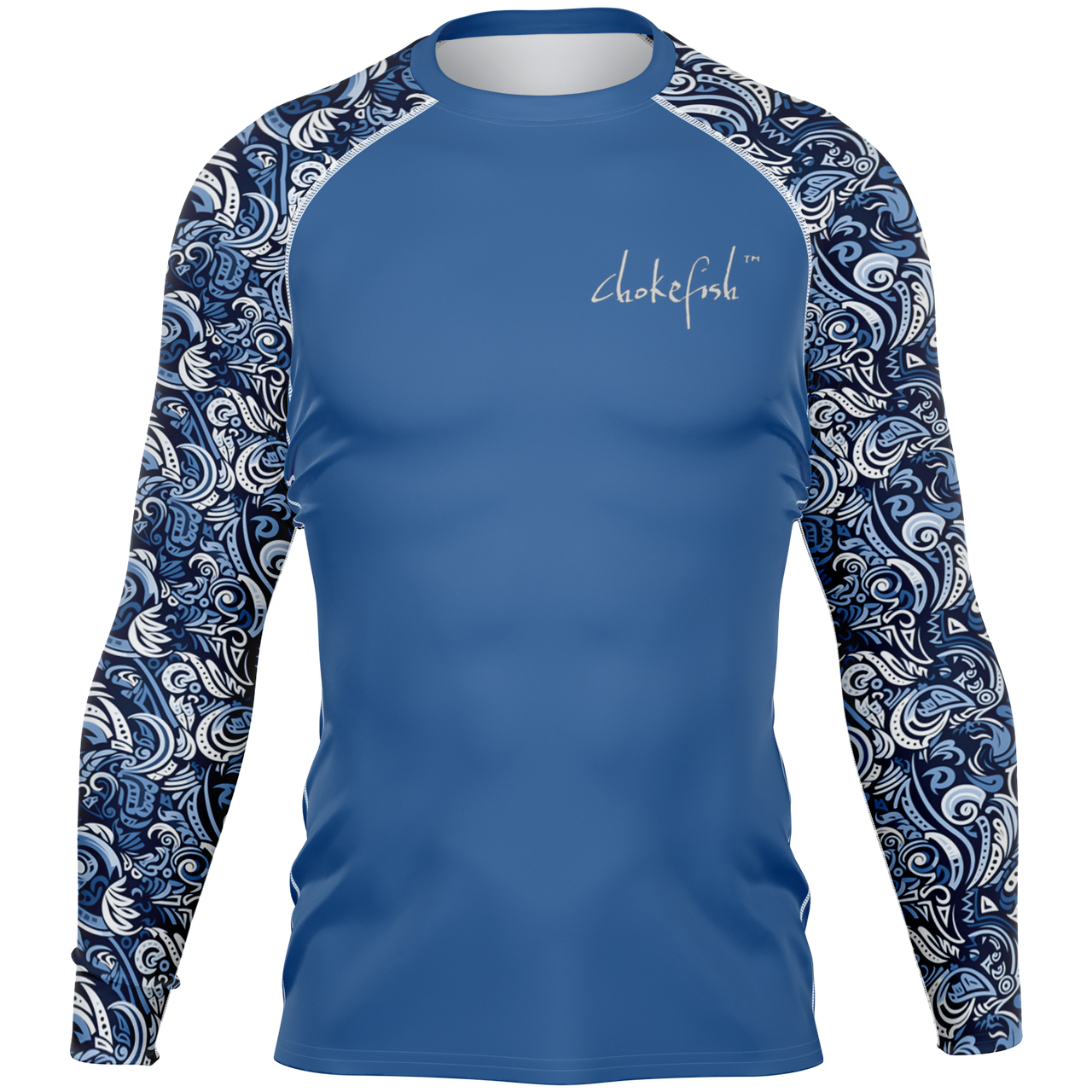 Chokefish™ Long Sleeve Rashguard Maori Men's Shirt-004