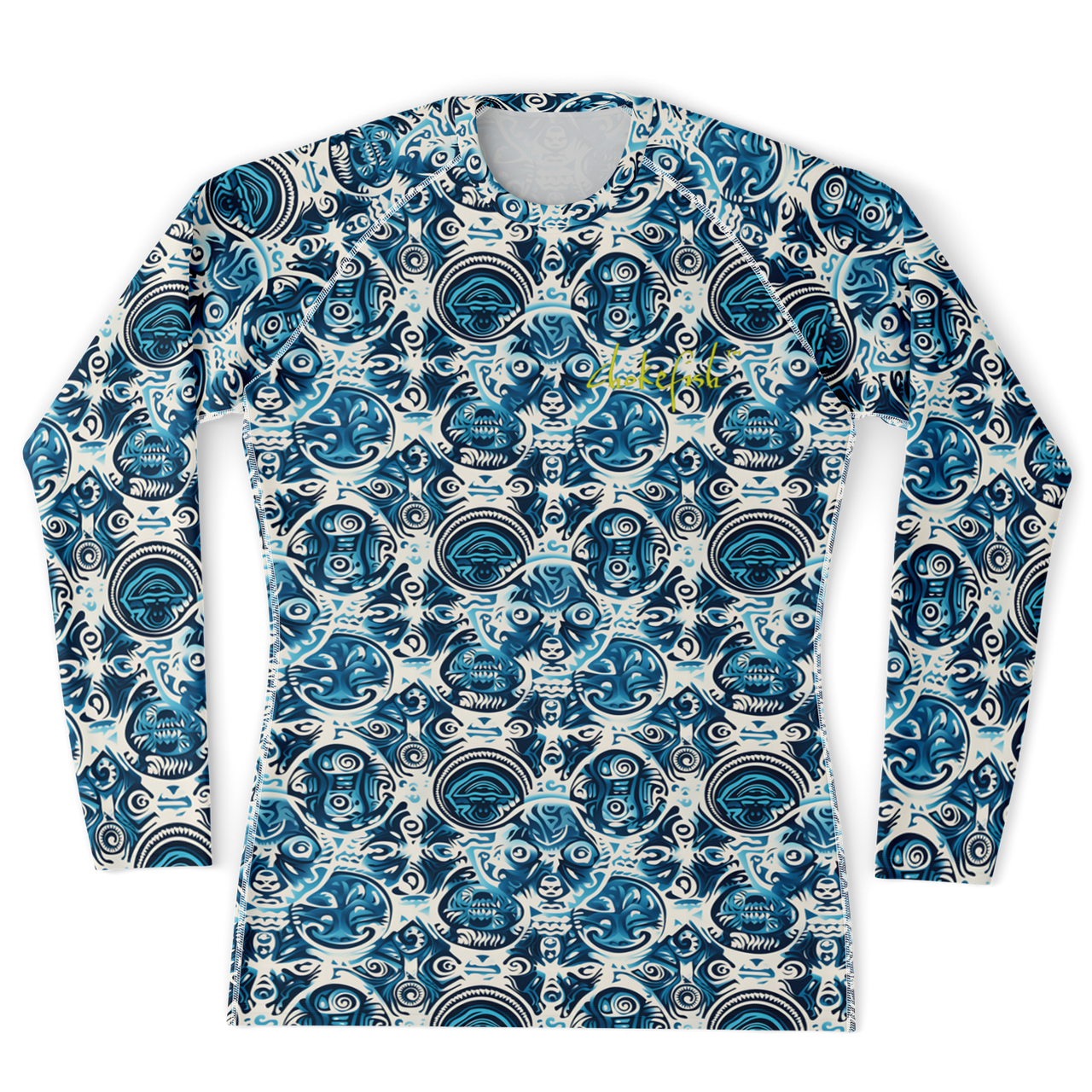 Chokefish™ Long Sleeve Rashguard Sun&Saltwater Men's Shirt-004