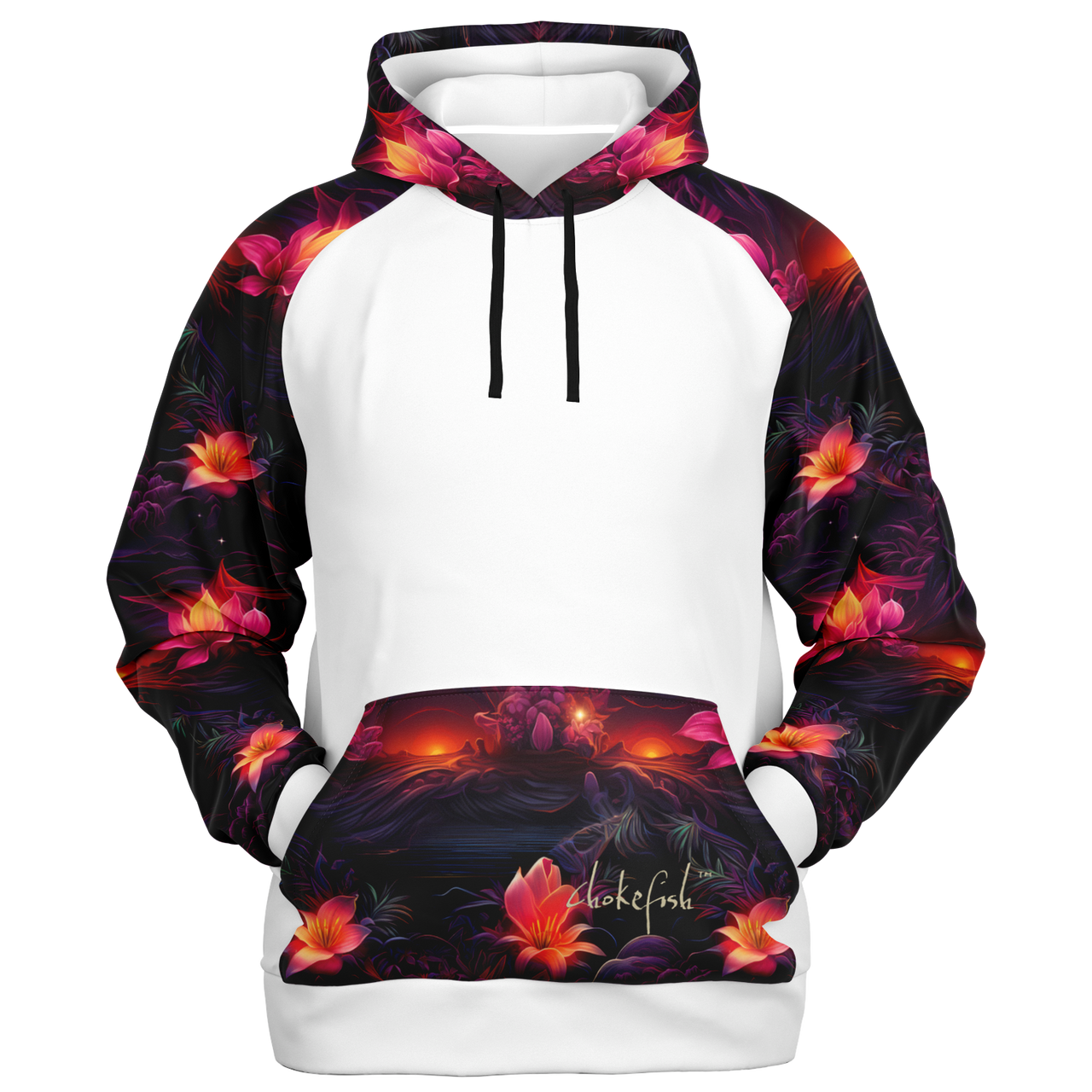 Chokefish™ Volcano Raglan Remix-002W