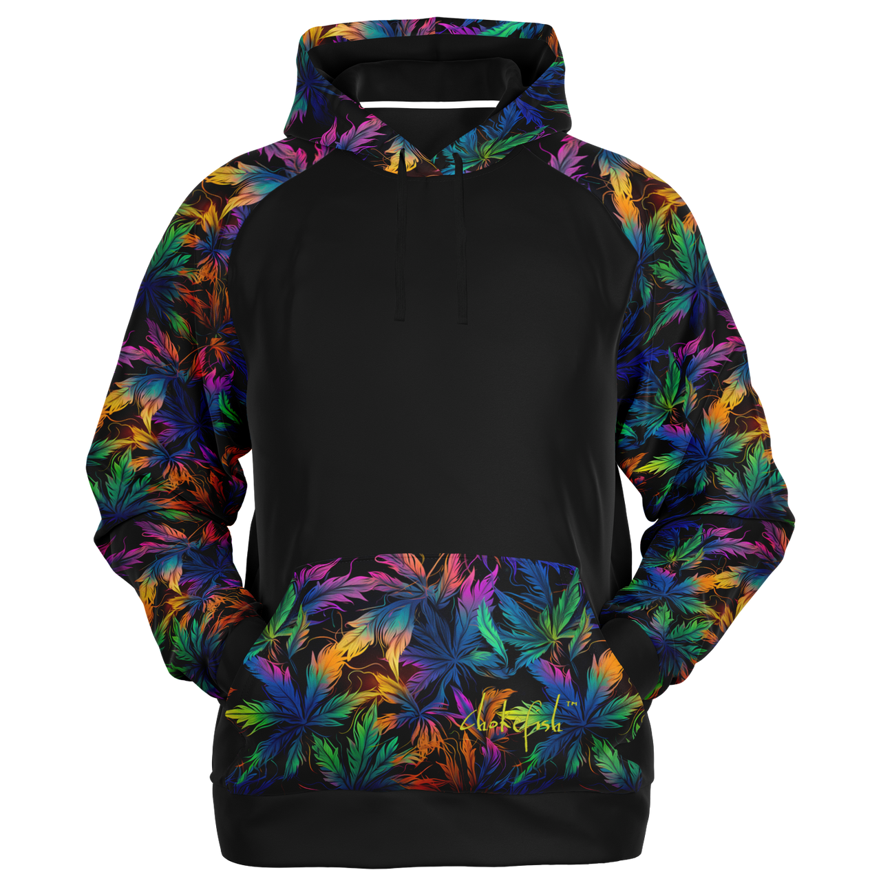 Chokefish™ Cannabis Raglan Remix-023B