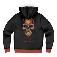 Chokefish™ Microfleece Zip-Up Hoodie Skulls-004B