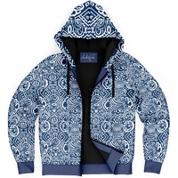 Chokefish™ Microfleece Zip-Up Hoodie Maori-001-2B