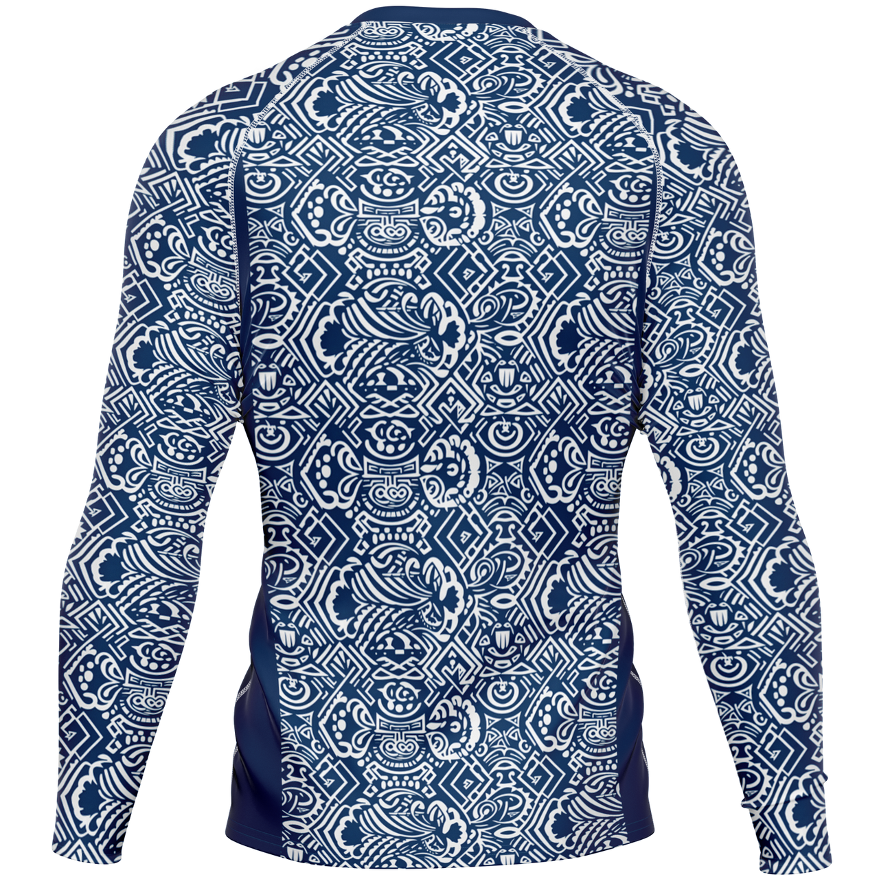 Chokefish™ Long Sleeve Rashguard Maori Men's Shirt-009