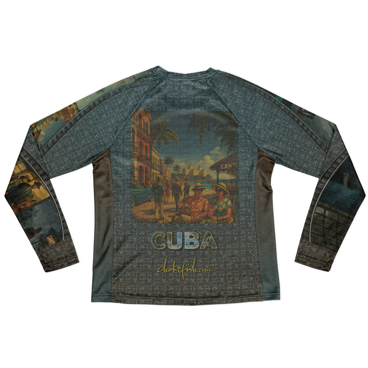 Chokefish™ Long Sleeve Every Day All Weather Shirt Women's Story of Cuba - SLE