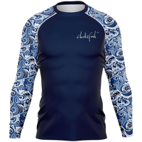 Chokefish™ Long Sleeve Rashguard Maori Men's Shirt-002
