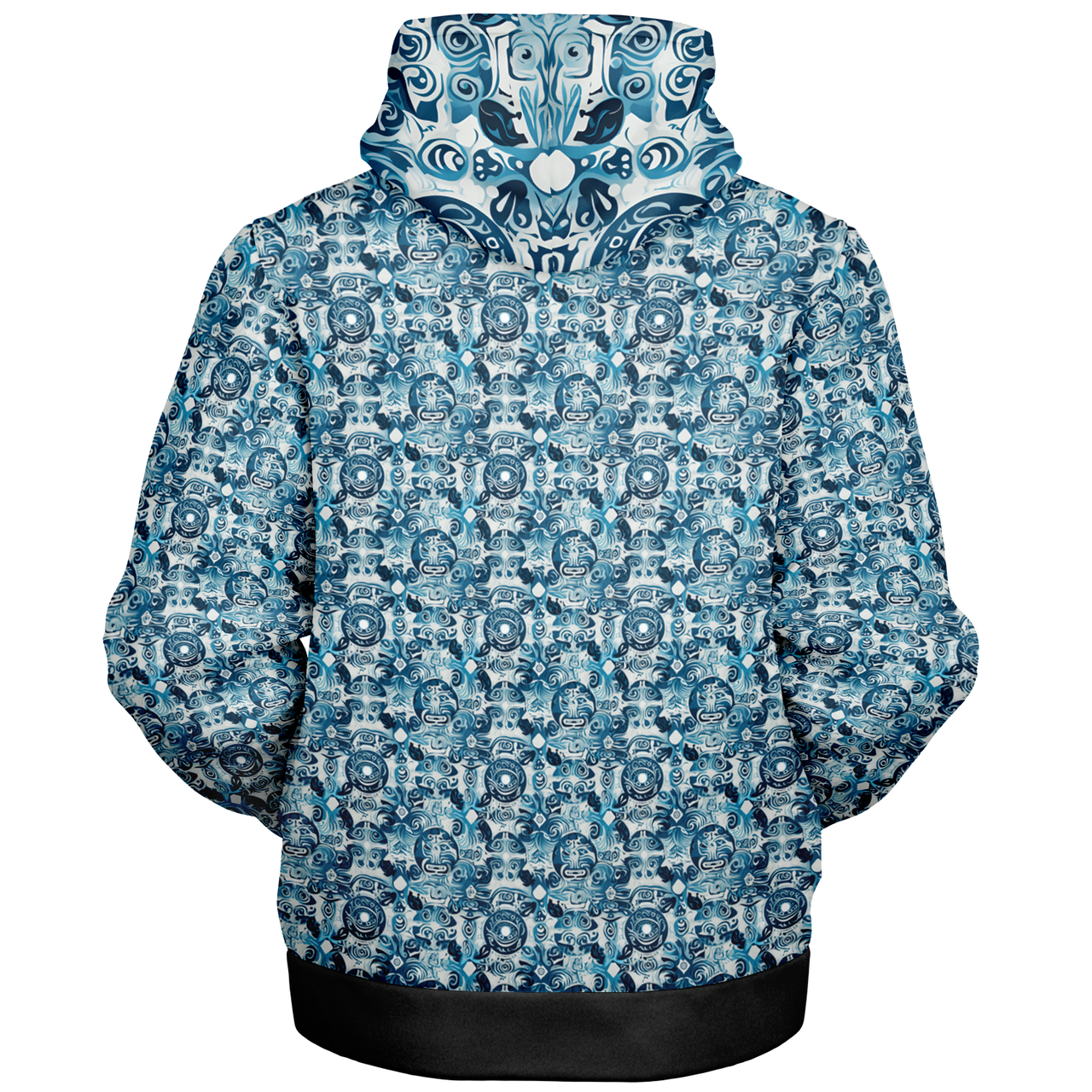 Chokefish™ Microfleece Zip-Up Hoodie Sun&Saltwater-002B