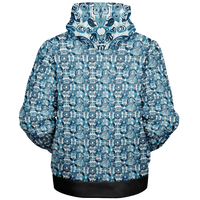Chokefish™ Microfleece Zip-Up Hoodie Sun&Saltwater-002B
