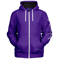 Chokefish™ Microfleece Zip-Up Hoodie Solid Colors-006B