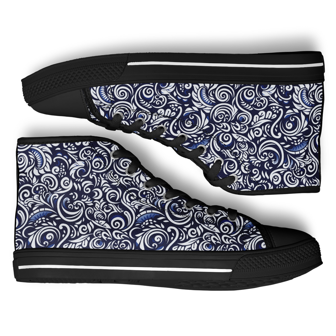 Chokefish™ Urban Peak Retro High Tops-Maori-007-2