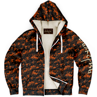 Chokefish™ Microfleece Zip-Up Hoodie Camouflage-014