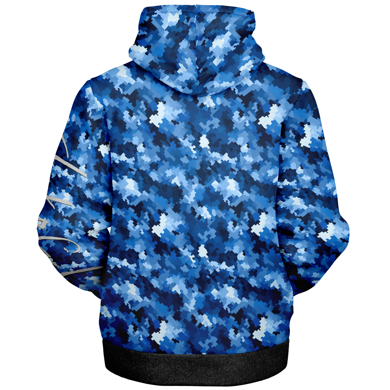 Chokefish™ Microfleece Zip-Up Hoodie Camouflage-021B