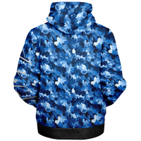 Chokefish™ Microfleece Zip-Up Hoodie Camouflage-021B