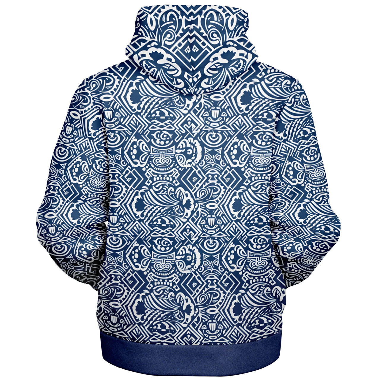 Chokefish™ Microfleece Zip-Up Hoodie Maori-001-2B