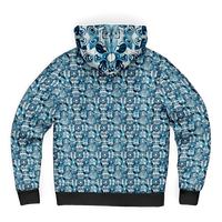 Chokefish™ Microfleece Zip-Up Hoodie Sun&Saltwater-002B