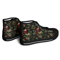 Chokefish™ Urban Peak Retro High Tops-Skulls-025B
