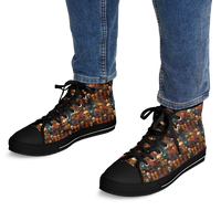 Chokefish™ Urban Peak Retro High Tops-Skulls-006