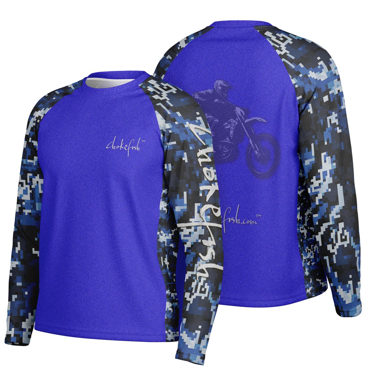 Chokefish™ Long Sleeve Every Day All Weather Motocross Shirt Men's-002