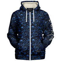 Chokefish™ Microfleece Zip-Up Hoodie Camouflage-019