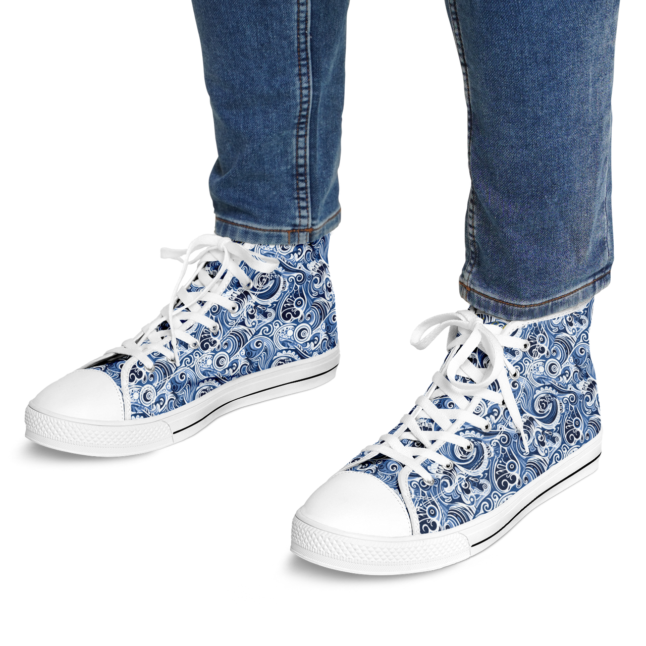 Chokefish™ Urban Peak Retro High Tops-Maori-002