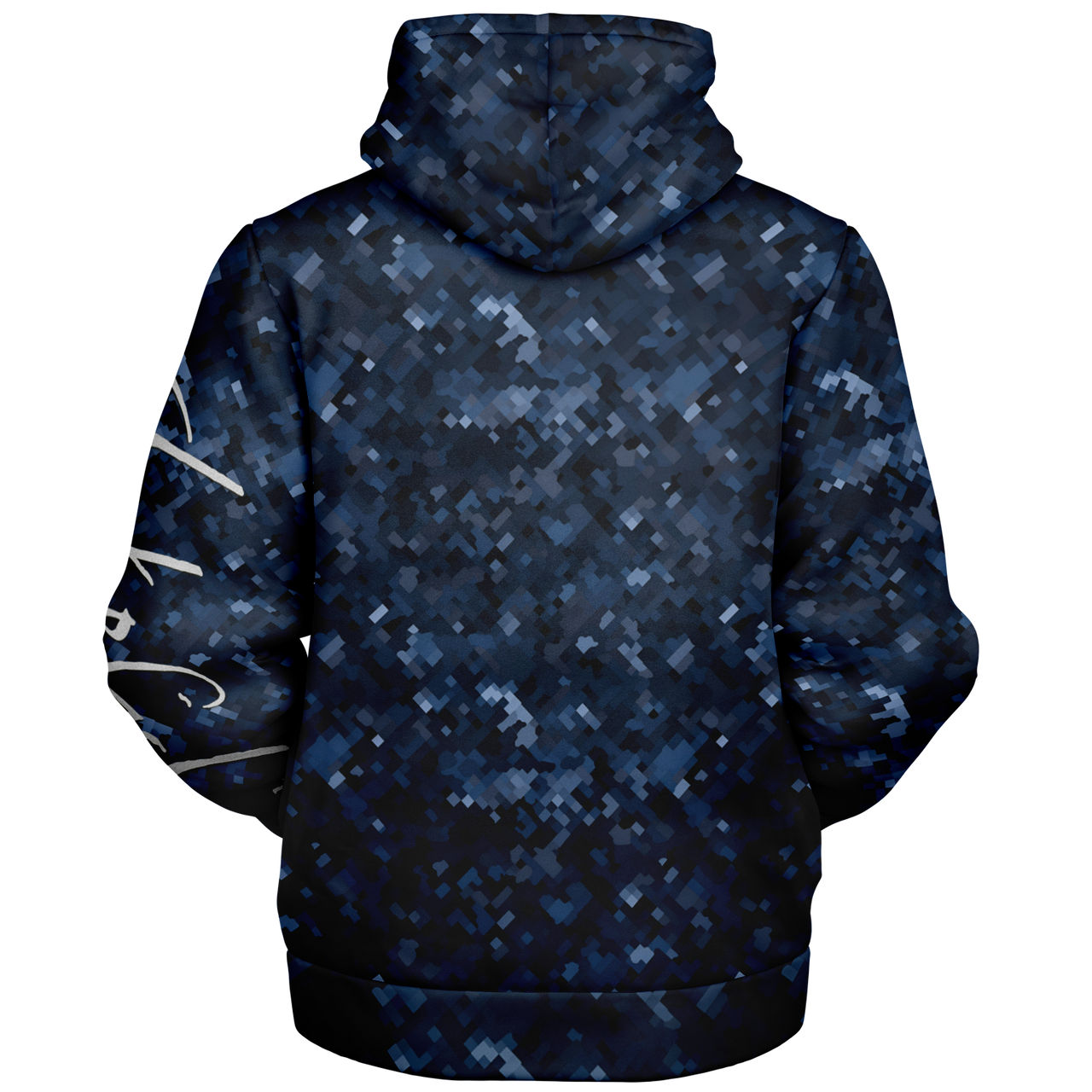Chokefish™ Microfleece Zip-Up Hoodie Camouflage-018