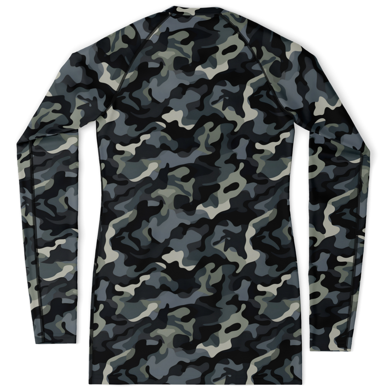 Chokefish™ Long Sleeve Rashguard Camouflage Woman's Shirt-004