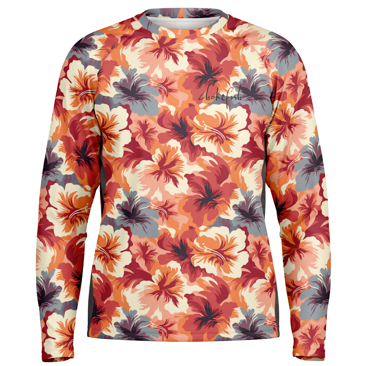 Chokefish™ Long Sleeve Every Day All Weather Floral Shirt Men's-017