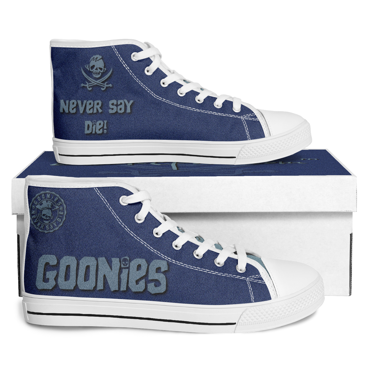 Chokefish™ Urban Peak Retro High Tops-Goonies-W-001-SLE