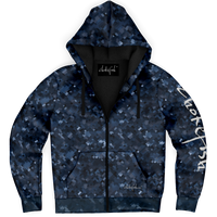 Chokefish™ Microfleece Zip-Up Hoodie Camouflage-018B