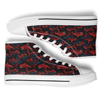 Chokefish™ Urban Peak Retro High Tops-Marine-001