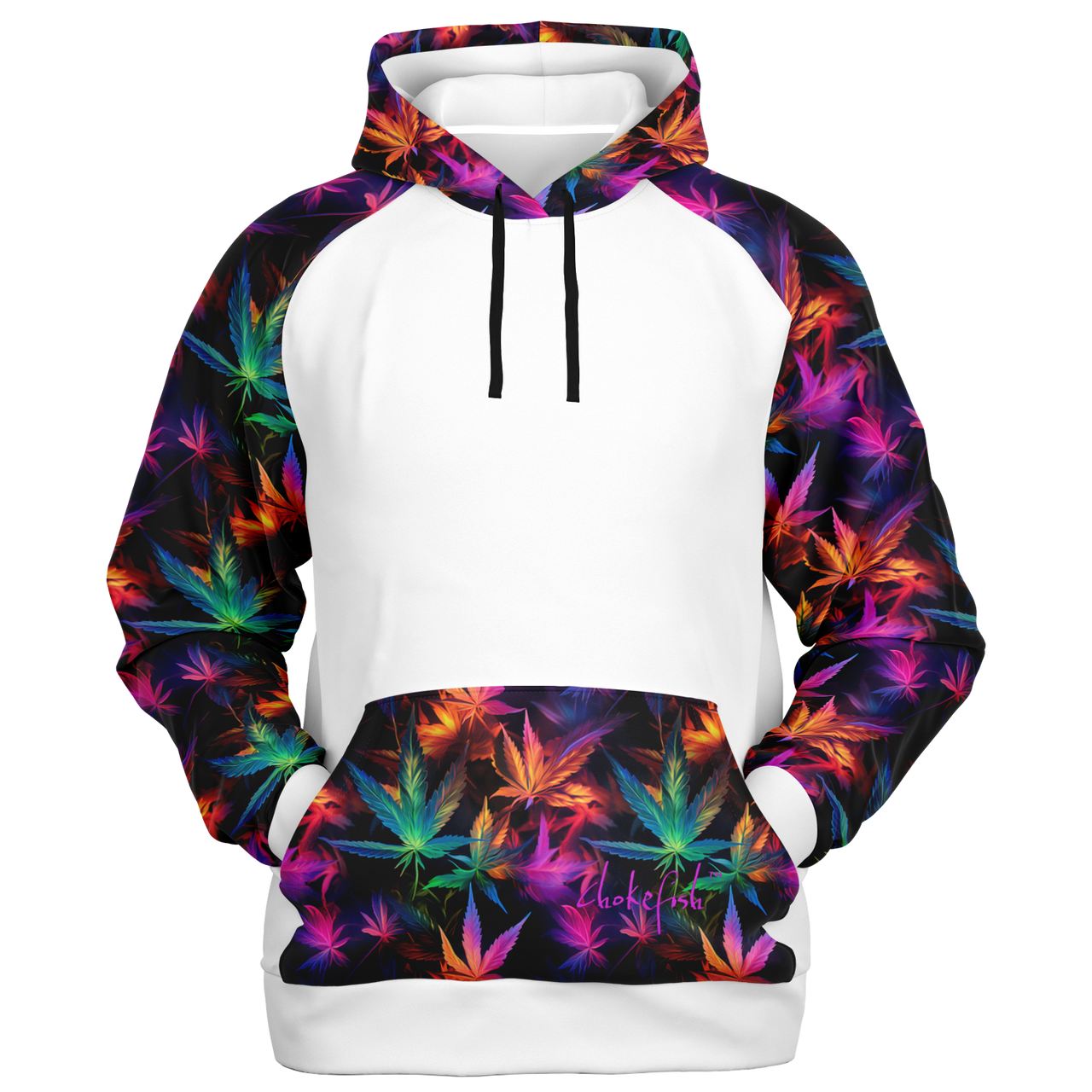 Chokefish™ Cannabis Raglan Remix-022W