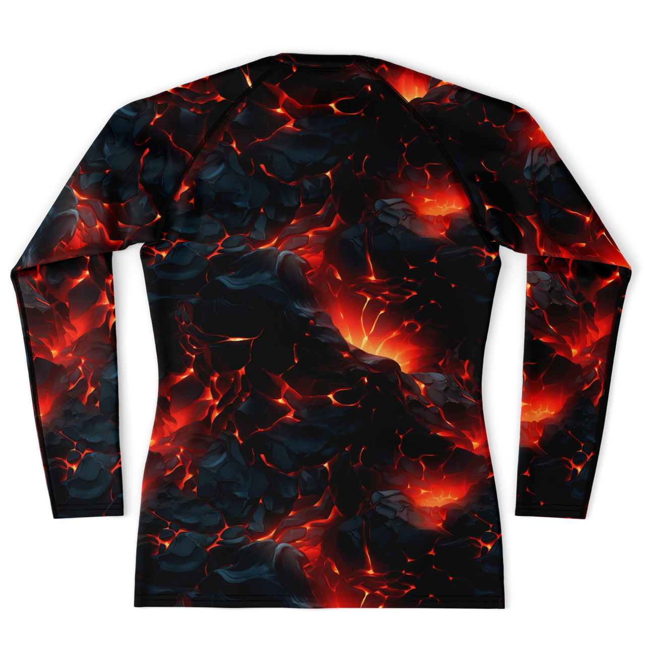Chokefish™ Long Sleeve Rashguard Volcano Men's Shirt-003