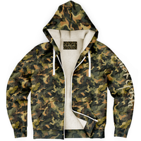Chokefish™ Microfleece Zip-Up Hoodie Camouflage-012