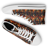Chokefish™ Urban Peak Retro High Tops-Skulls-001