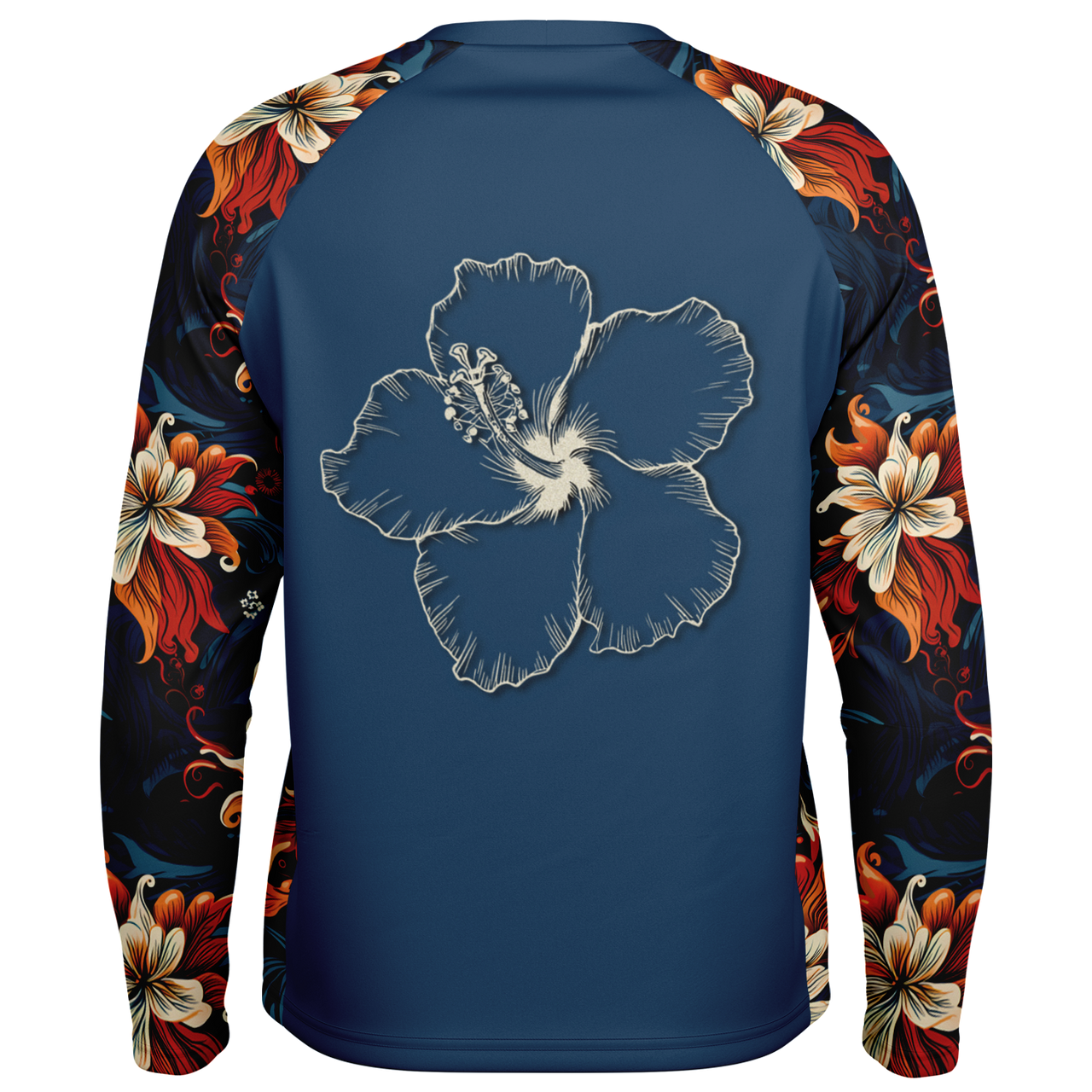 Chokefish™ Long Sleeve Every Day All Weather Floral Shirt Men's-014 - SLE