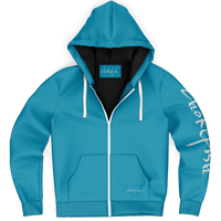Chokefish™ Microfleece Zip-Up Hoodie Solid Colors-003B