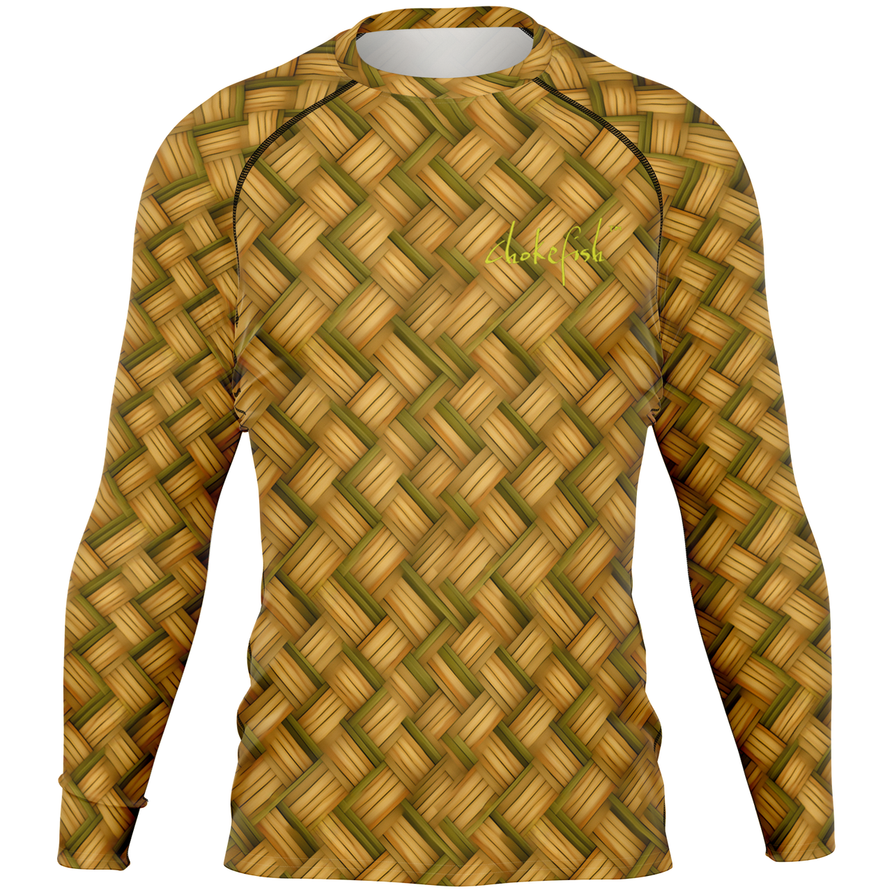 Chokefish™ Long Sleeve Rashguard Textures Men's Shirt-004