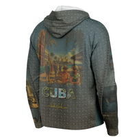 Chokefish™ Long Sleeve Every Day All Weather Shirt Men's Hooded Story-Of-Cuba