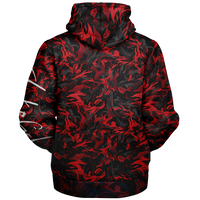 Chokefish™ Microfleece Zip-Up Hoodie Camouflage-008B