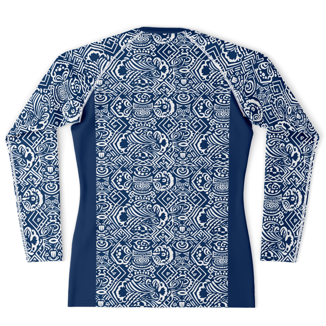 Chokefish™ Long Sleeve Rashguard Maori Men's Shirt-009