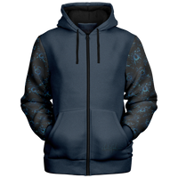 Chokefish™ Microfleece Zip-Up Hoodie Sun&Saltwater-005SEB