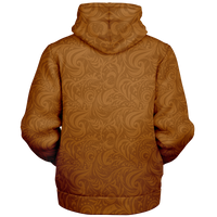 Chokefish™ Microfleece Zip-Up Hoodie Maori-012B