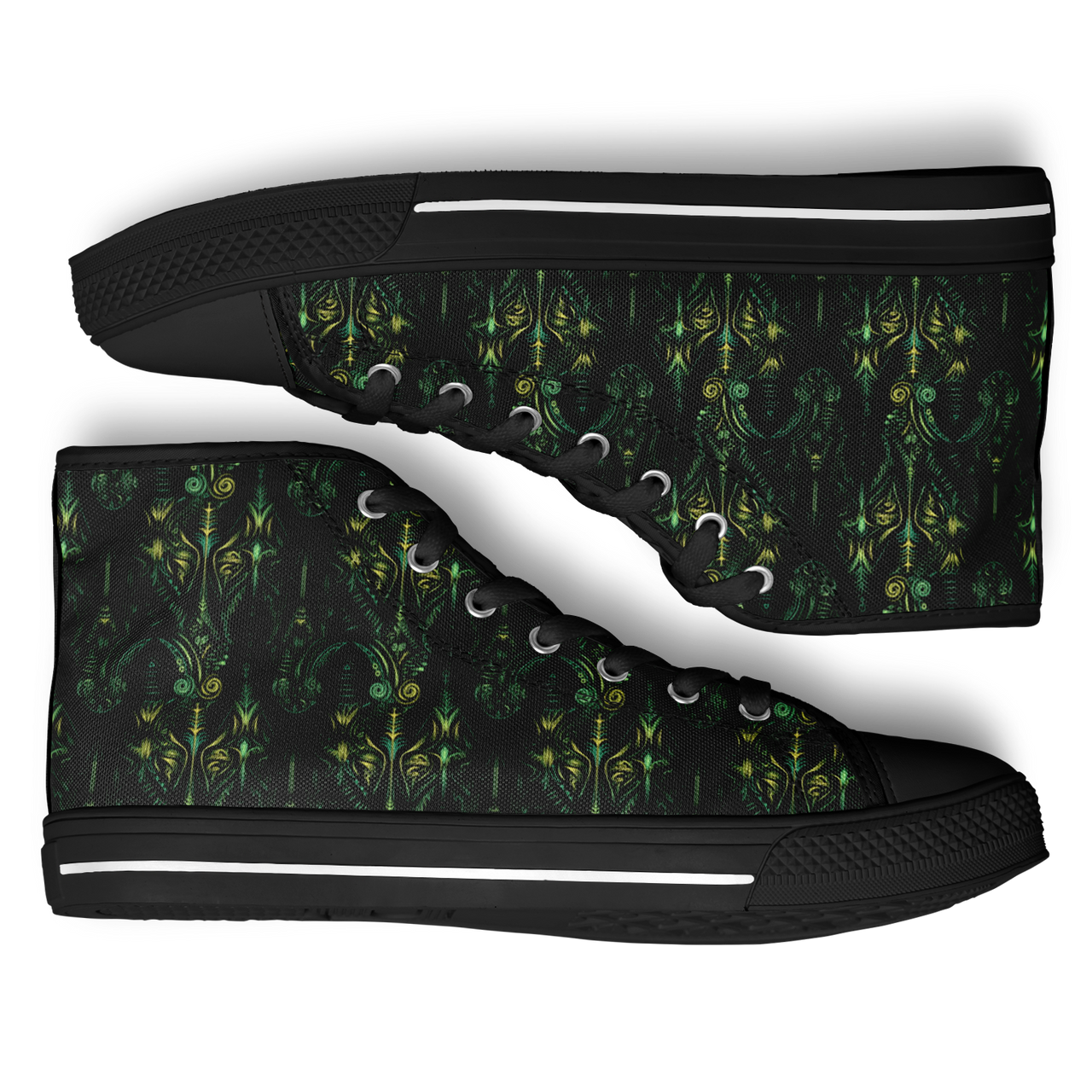 Chokefish™ Urban Peak Retro High Tops-Totems-003-2