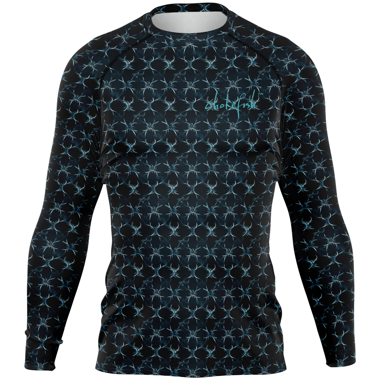 Chokefish™ Long Sleeve Rashguard Sun&Saltwater Men's Shirt-005