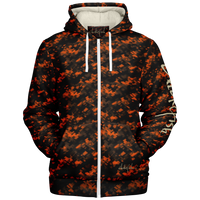 Chokefish™ Microfleece Zip-Up Hoodie Camouflage-014